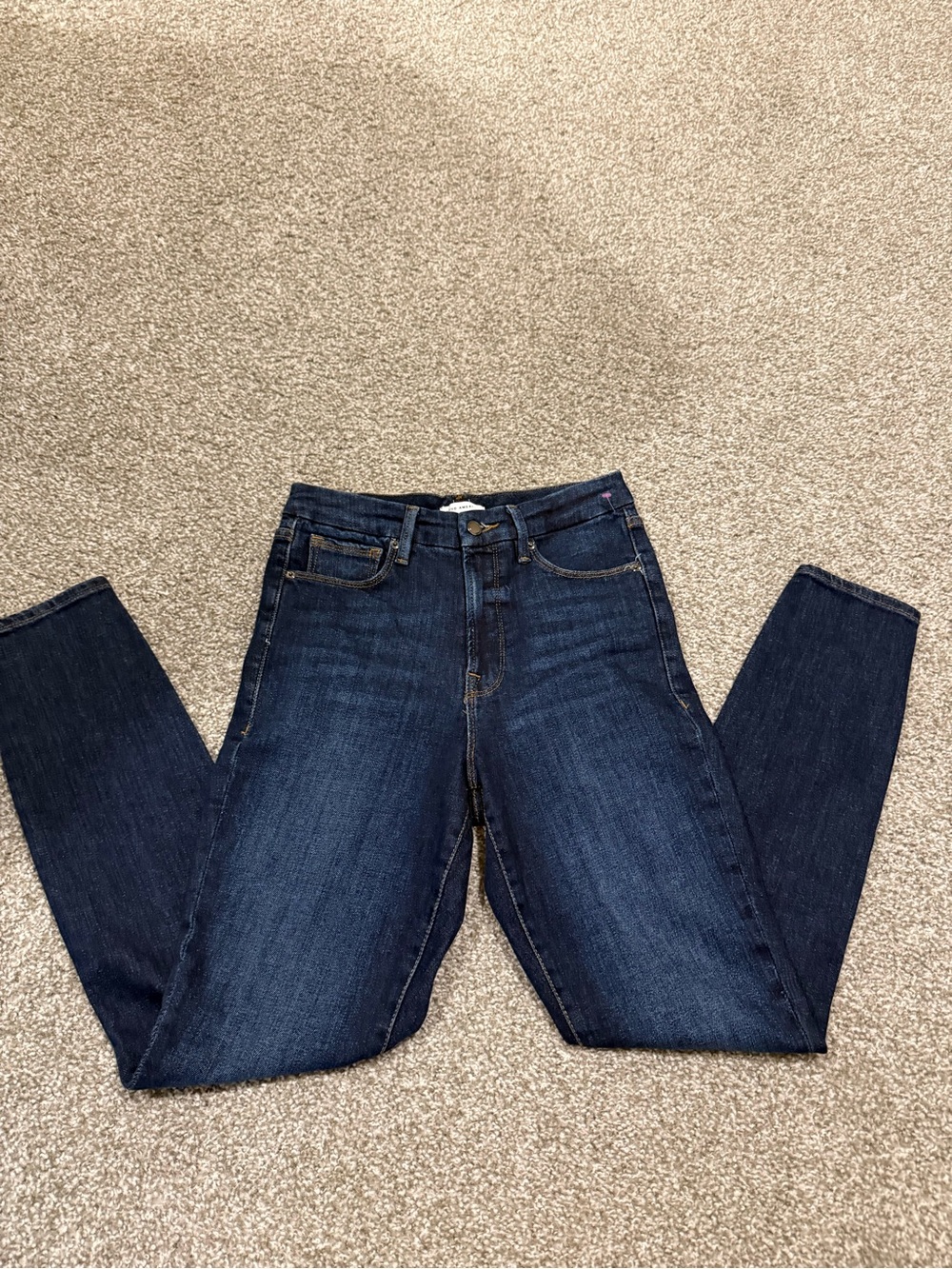 Good American Dark Indigo Skinny Jeans